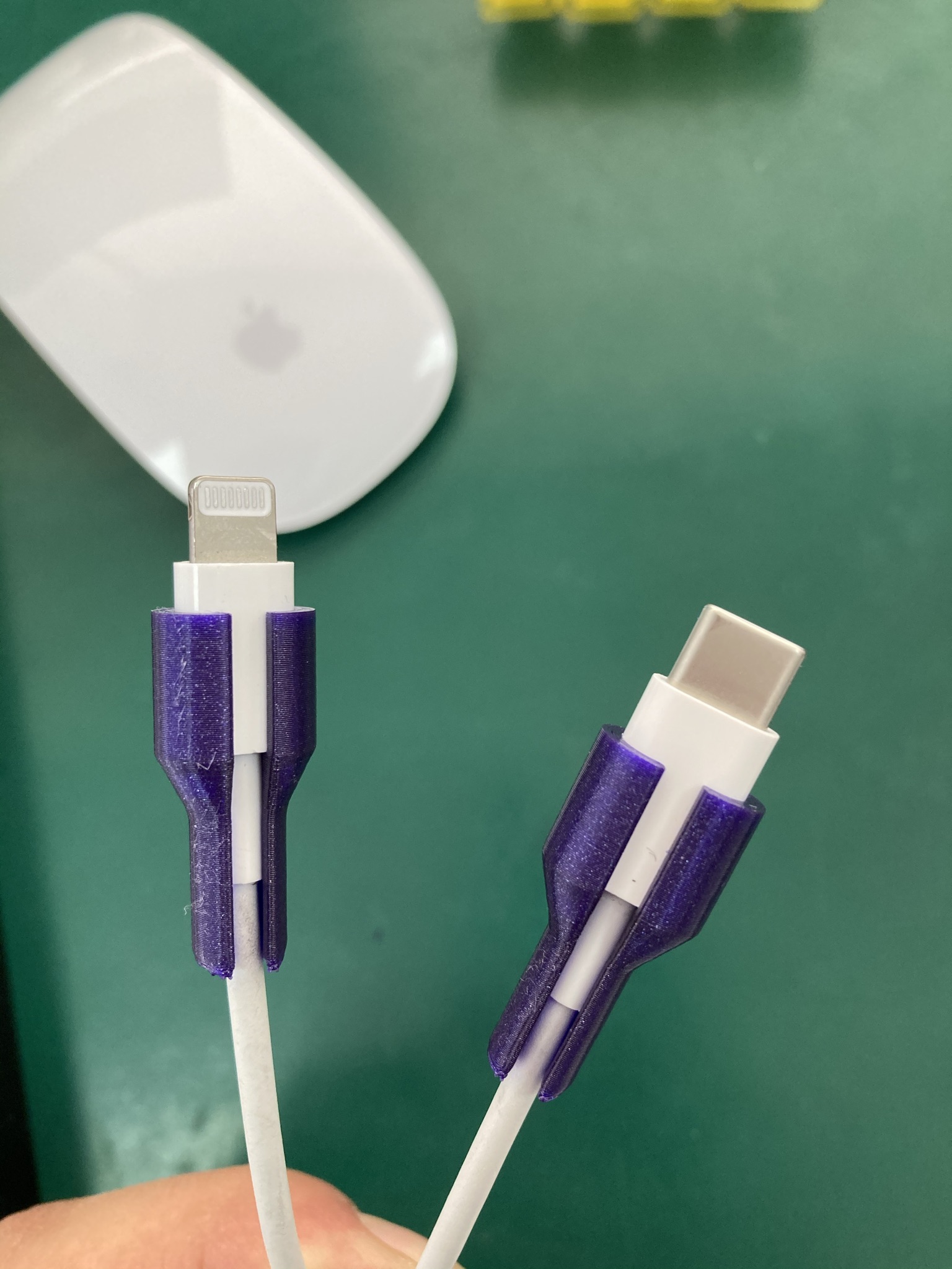 Apple Lightning to USB C cable protector