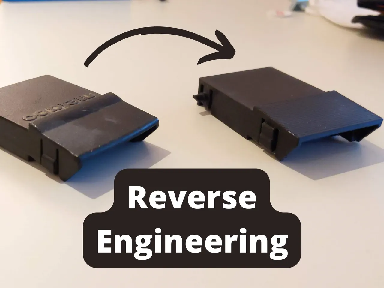 Reverse engineering suitcase buckle by Max Siebenschläfer