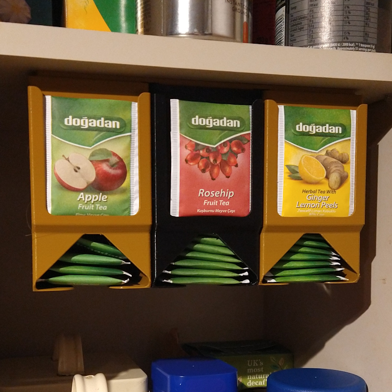 Triple Mount for Top Mounted Tea Dispenser