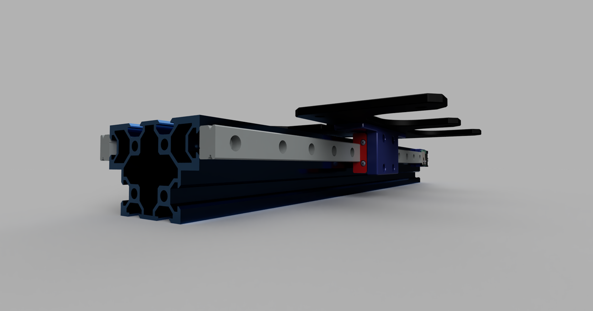 REV2 Anycubic Vyper MGN12H Y-axis Linear Rail kit by Resset