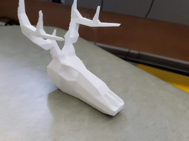 Low Poly Deer Head