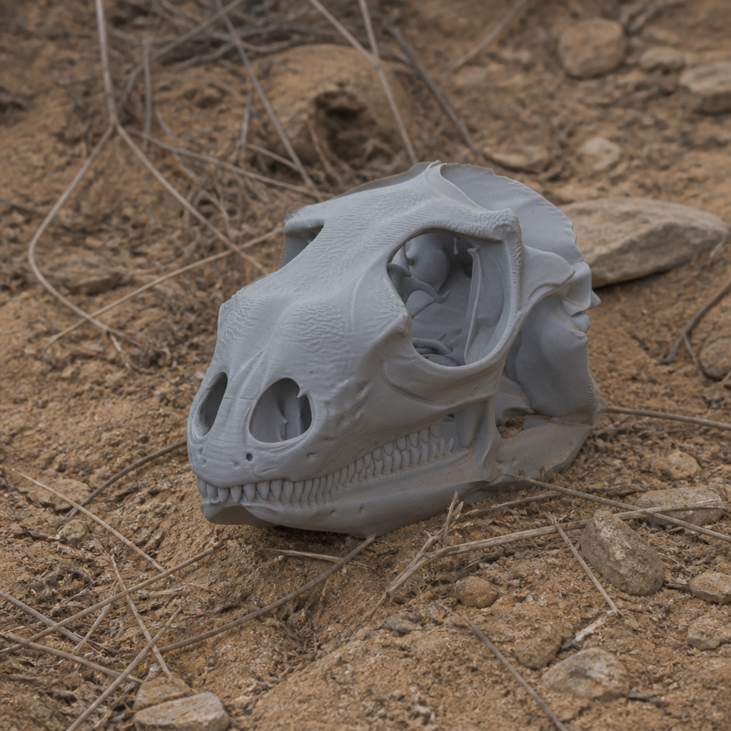 Iguana Skull