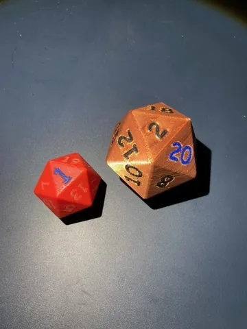 Large d20