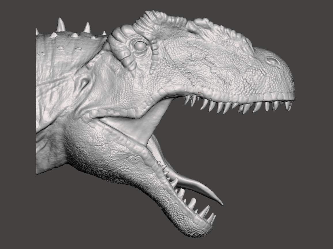 Miniatura 4 do modelo 3D Dinosaur #1