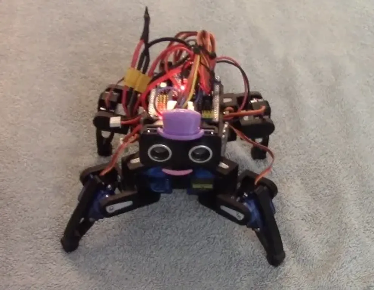 Arduino Based 4-Legged Mobile Robot Built From Scratch - M5Stack Projects