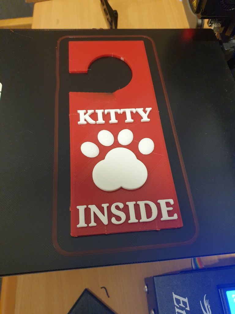 Cat (and assorted) version of Daves517's Dog Door Hanger REMIX