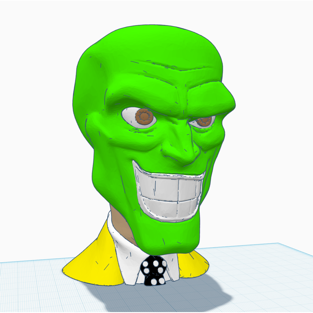 THE MASK Multipart bust