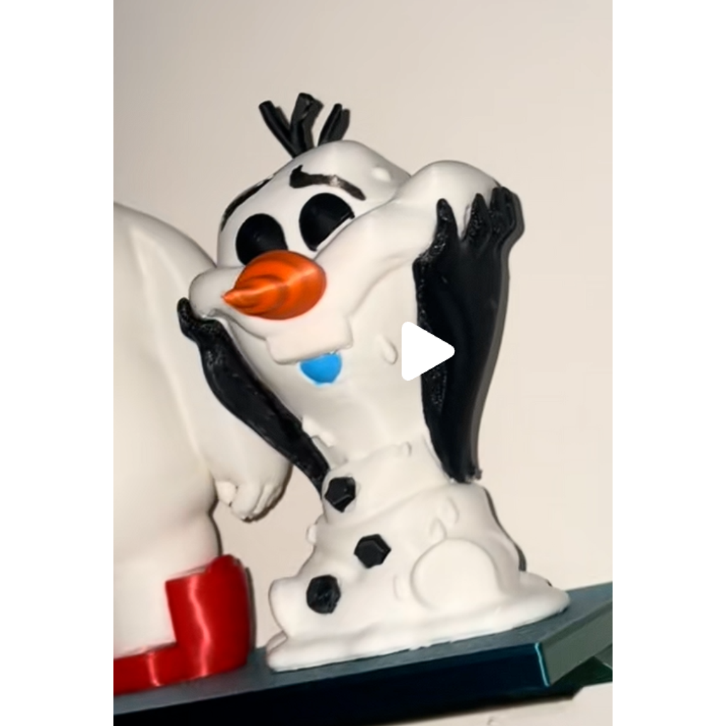 Olaf melting