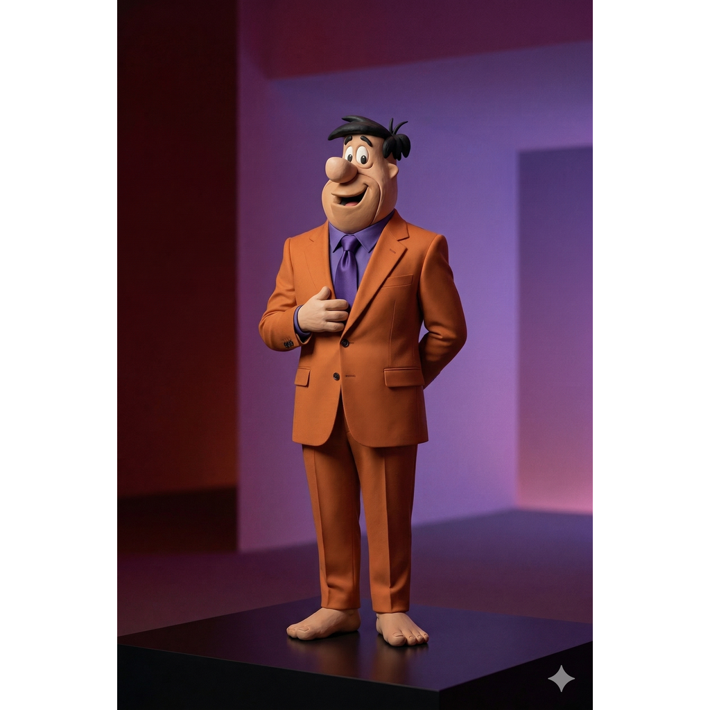 Classy Fred Flintstone