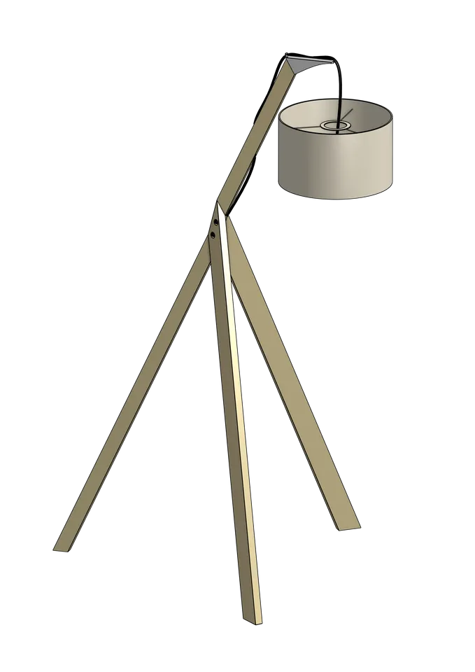 Crane Lamp by Anno_run, Download free STL model