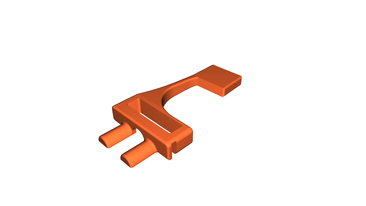 Drip hook vertical / Abtropfhaken senkrecht - Elegoo Saturn 4