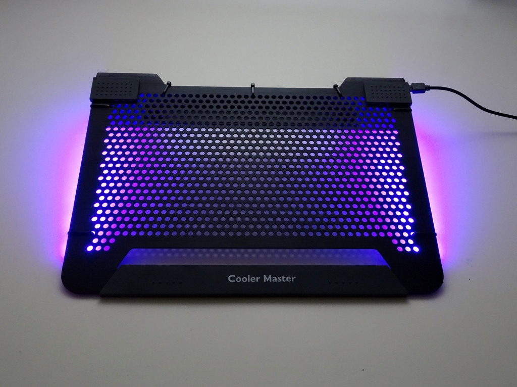 RGB Underglow for CoolerMaster Notepal U2 Laptop Stand
