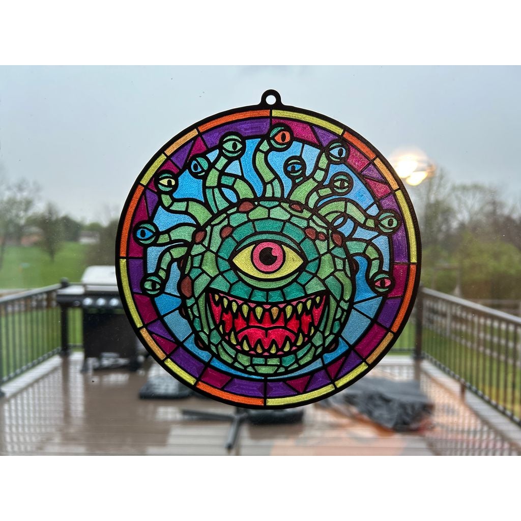 Stained Glass Beholder - Bambu AMS (RYB)