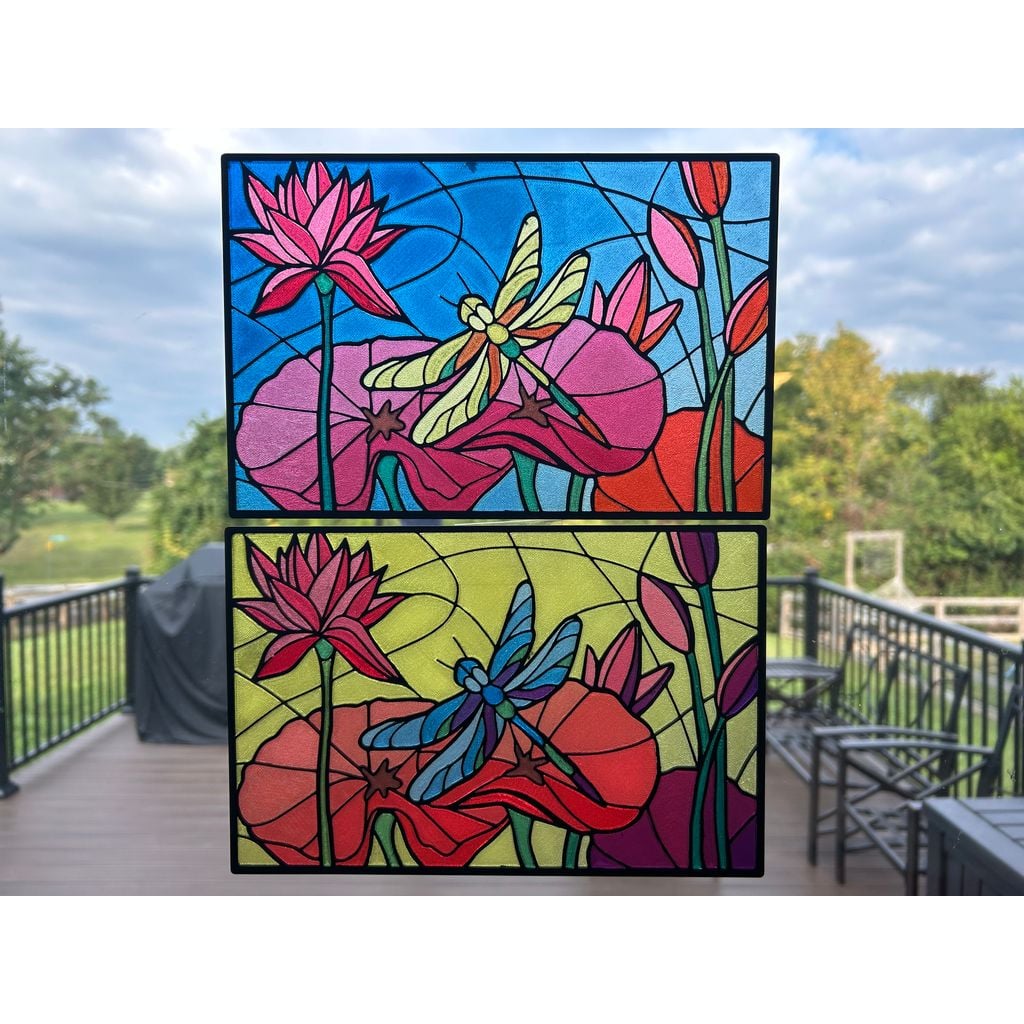 Stained Glass Dragonfly - Bambu AMS (RYB)