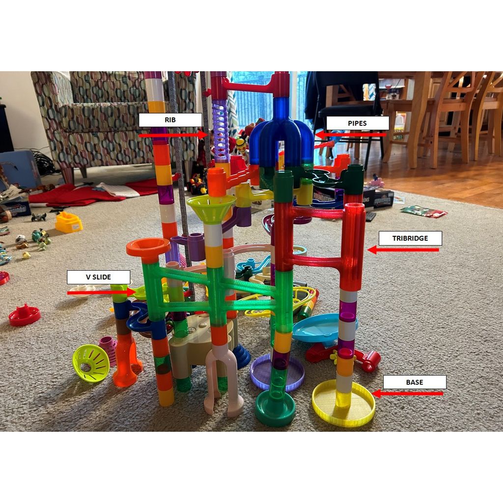 Marble Run Parts (JOYIN Compatible)