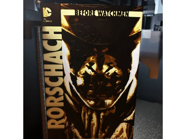 Comic Book Lithophane - Rorschach (4 Color)