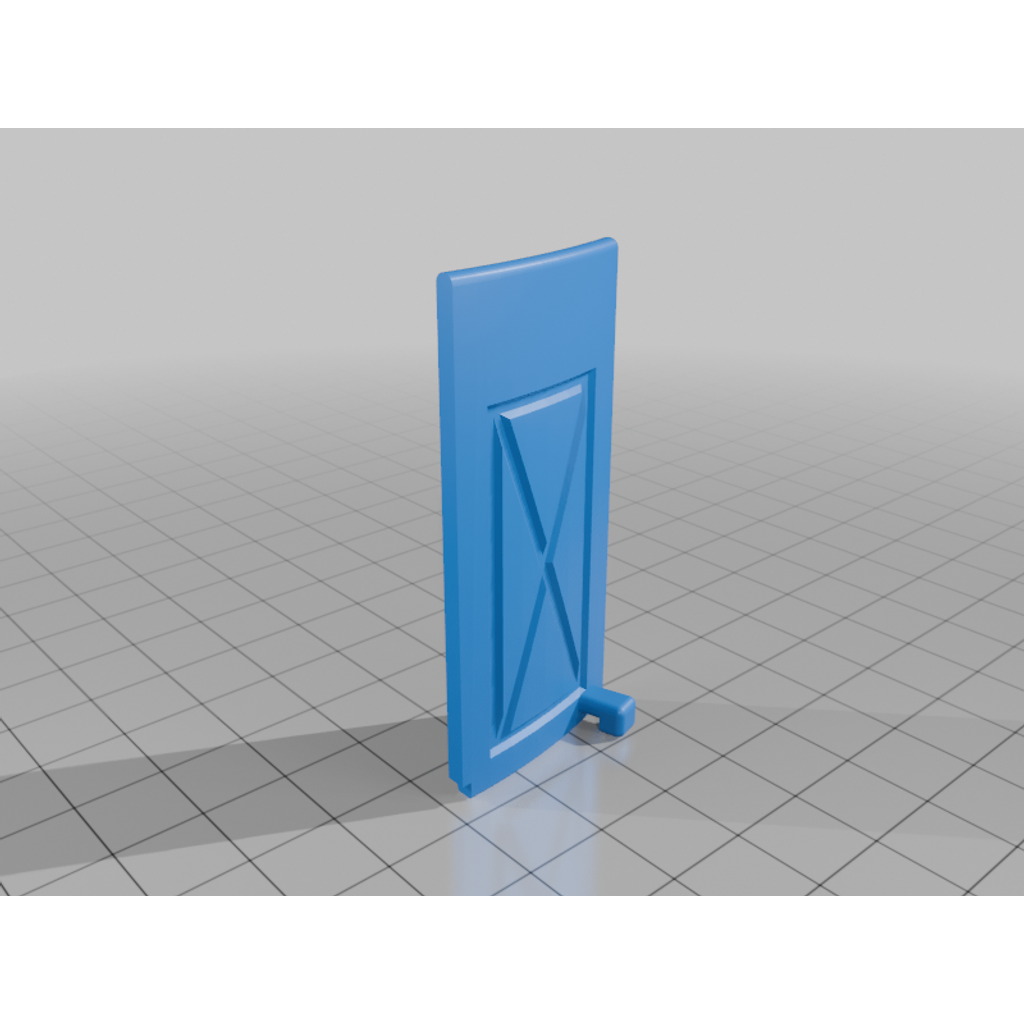 Sci-Fi Platform Building with Doors — miniatura 15