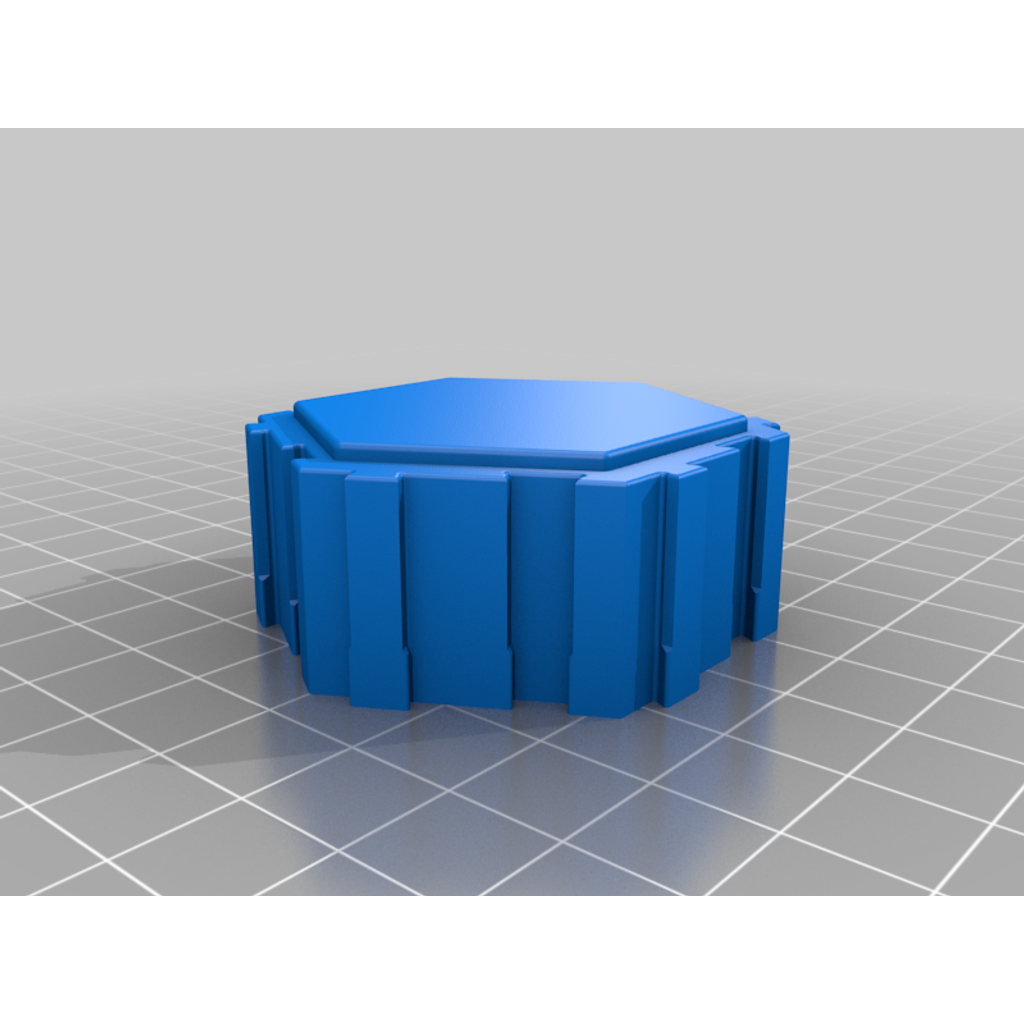 Miniatura 10 do modelo 3D Interlocking Hex Terrain - Plain