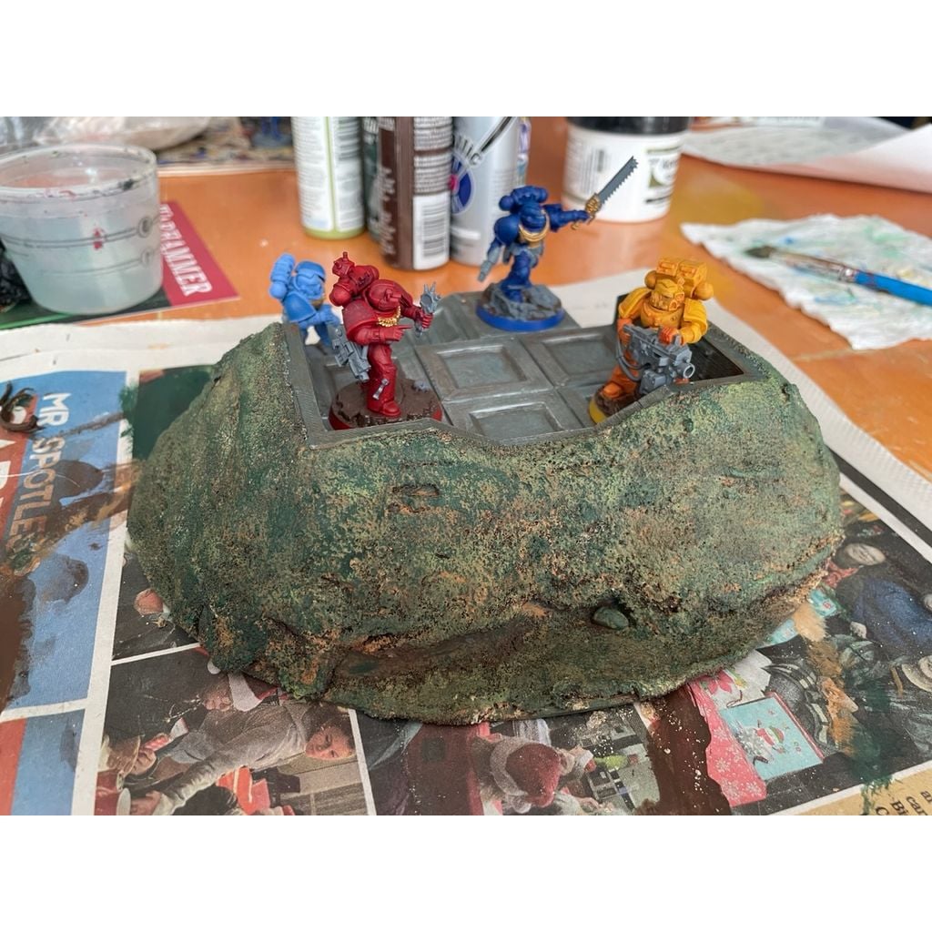 Miniatura 2 do modelo 3D Sci-Fi Gun Emplacement