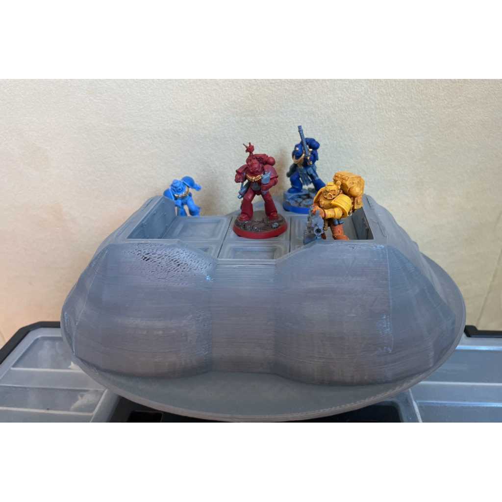 Miniatura 4 do modelo 3D Sci-Fi Gun Emplacement