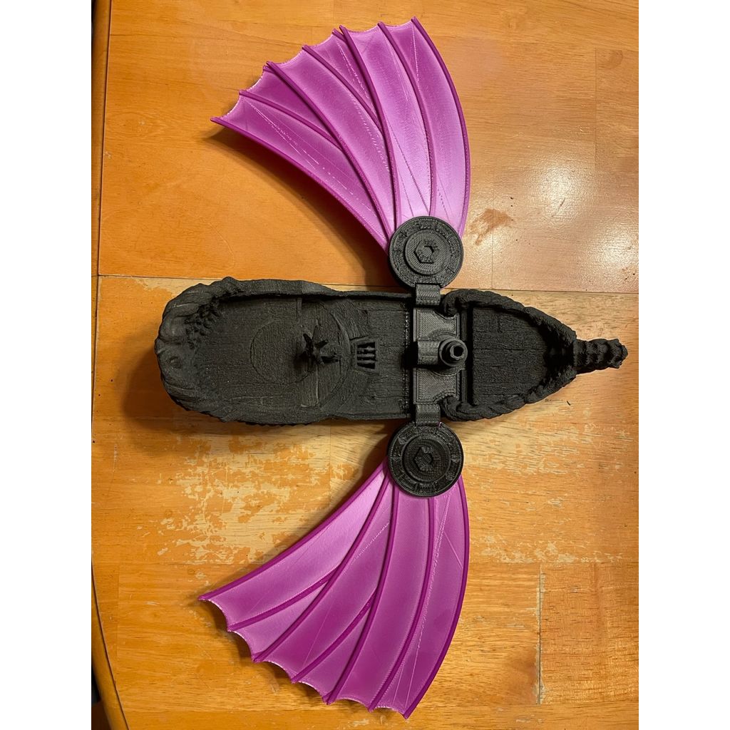 Maiden's Gambit - Spelljammer Mod - Expandable Wings