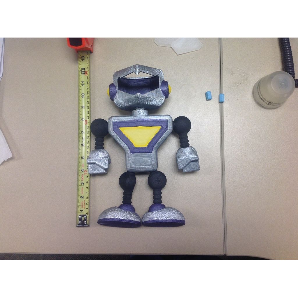 Robot (Poseable) For Doggy Heroes