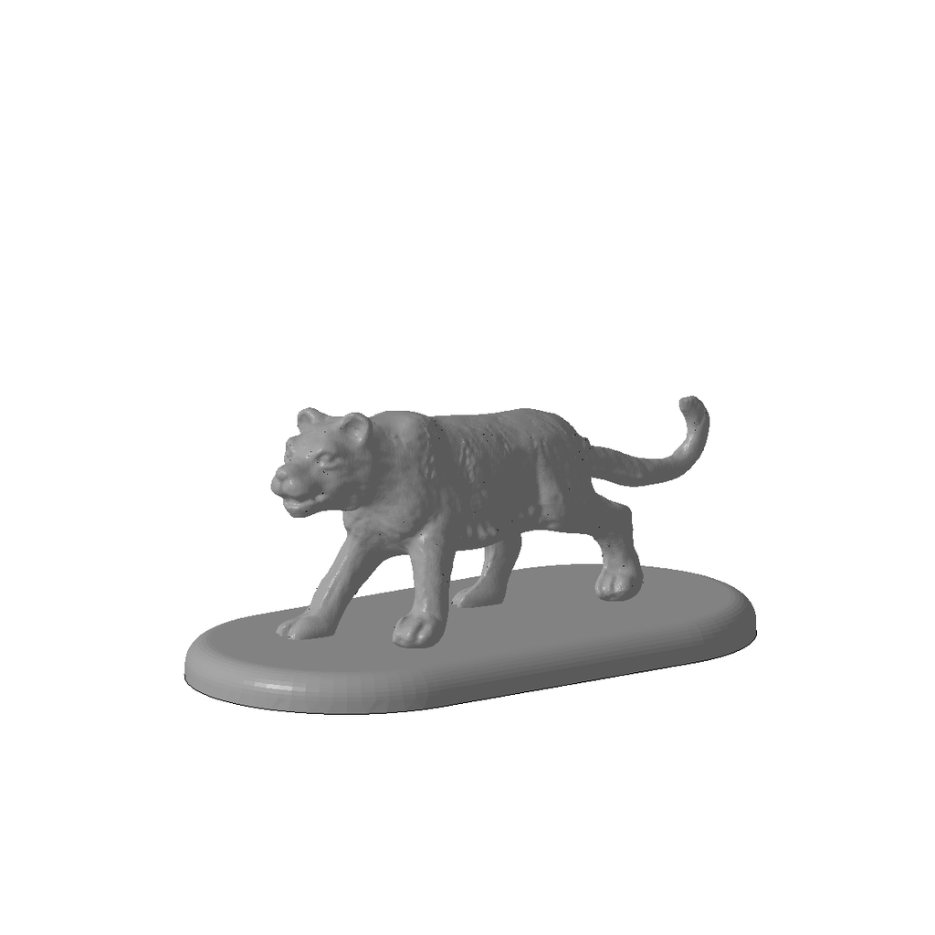 Tiger miniature for gaming (28mm-ish)