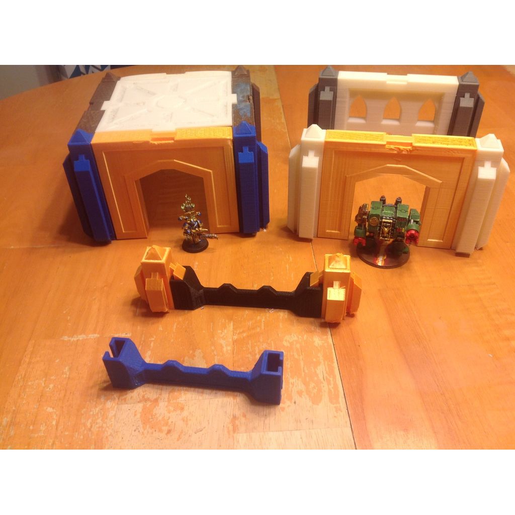 Wargame Terrain - Stackable/Buildable - Sci-Fi — miniatura 2