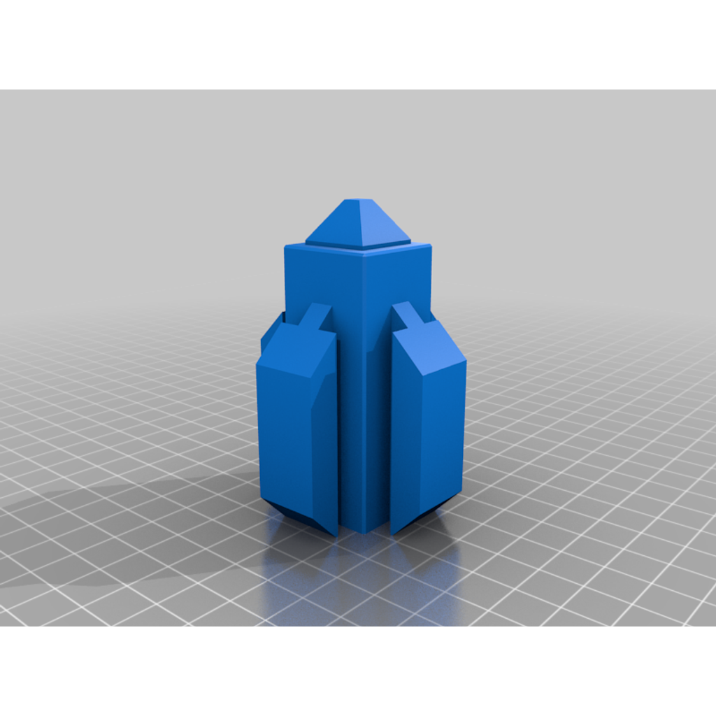 Wargame Terrain - Stackable/Buildable - Sci-Fi — miniatura 3