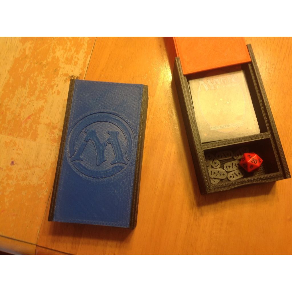 MTG Deckbox with Sliding Lid (Easier to open/close)