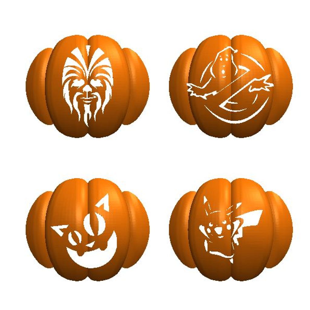 Jack O'Lantern Snap On Faces (REMIX)