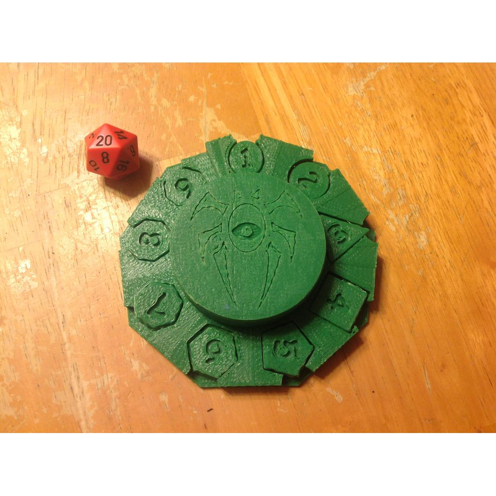 D&D 5E - Mini Spell Slot Tray and Tokens / w Lids
