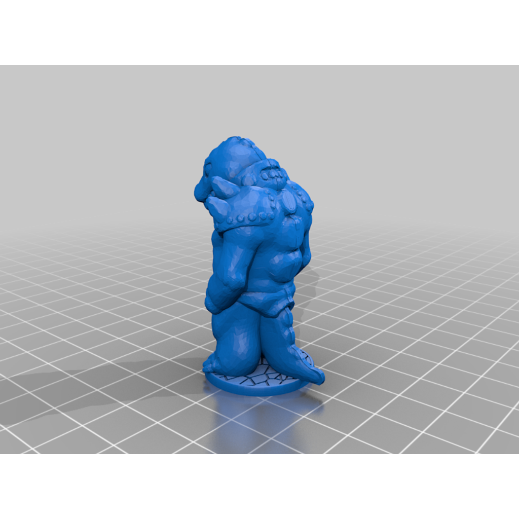 Kroxigor - Simple Standee for Blood Bowl