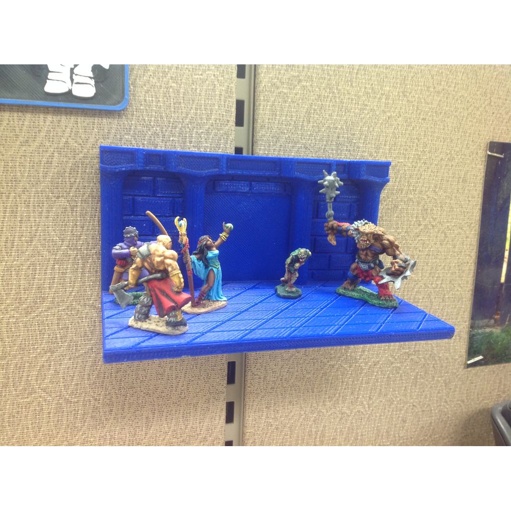Cubicle Miniature Display - Dungeon