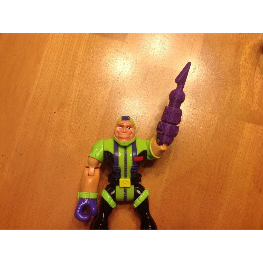 Rescue Heroes - Harpoon and Gripper Hand Attachments