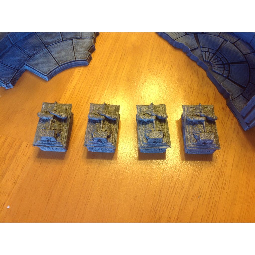 Dwarven Tomb / Crypt / Sarcophagus - Miniature Terrain