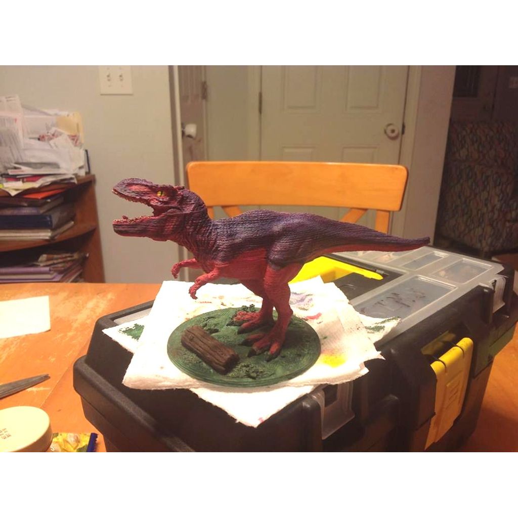 Tyrannosaurus Rex - Split & Based for D&D mini