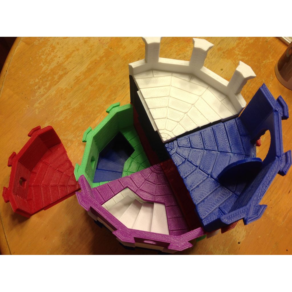 12-Sided Tower Accessory - Reversible Door Section — miniatura 7