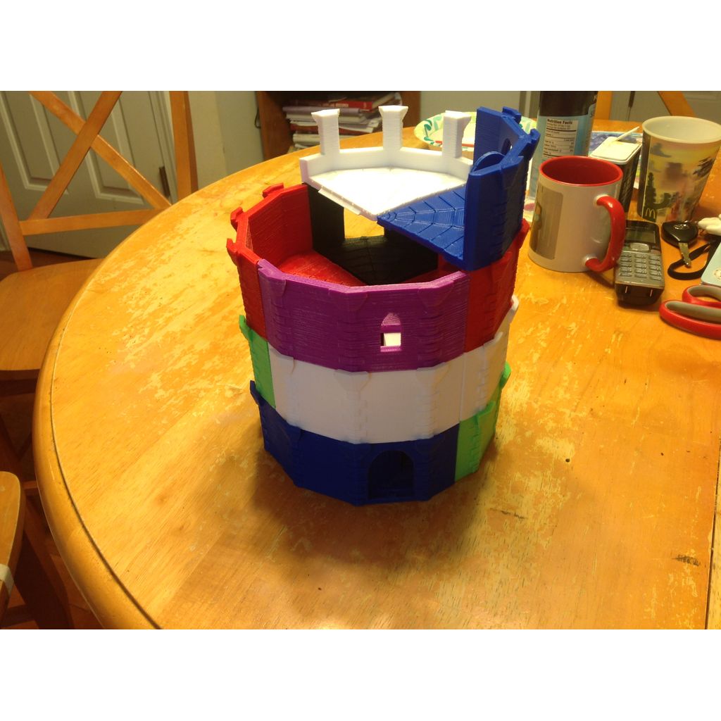 12-Sided Tower Accessory - Reversible Door Section — miniatura 6