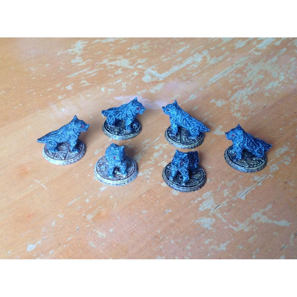 Dog/Wolf mini for DnD - Lost Mine of Phandelver