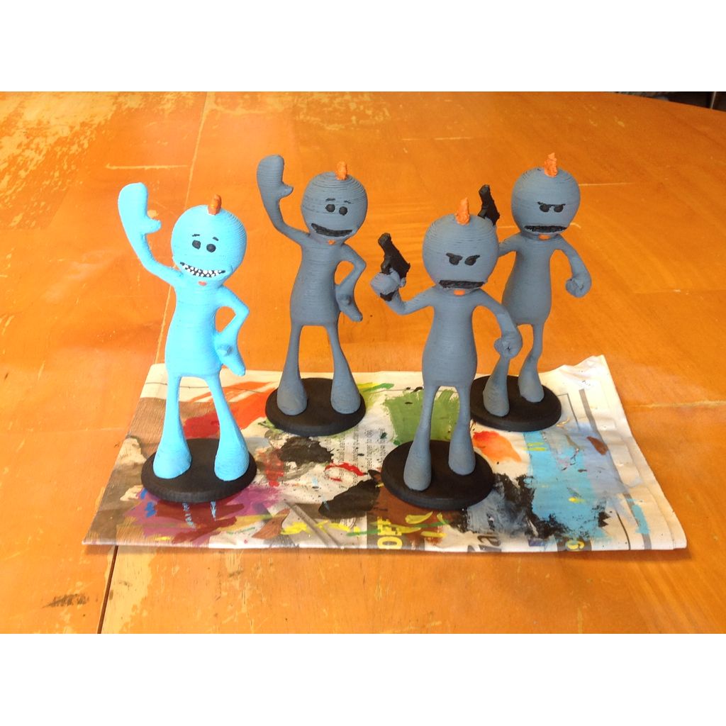 Mr. Meeseeks - New & Old - RICK AND MORTY