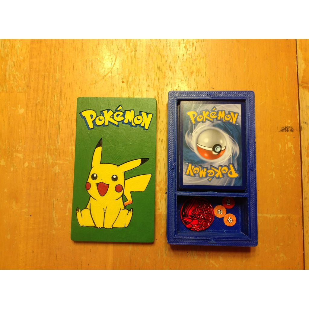 Pokemon Deckbox with Coin/Damage Token Storage