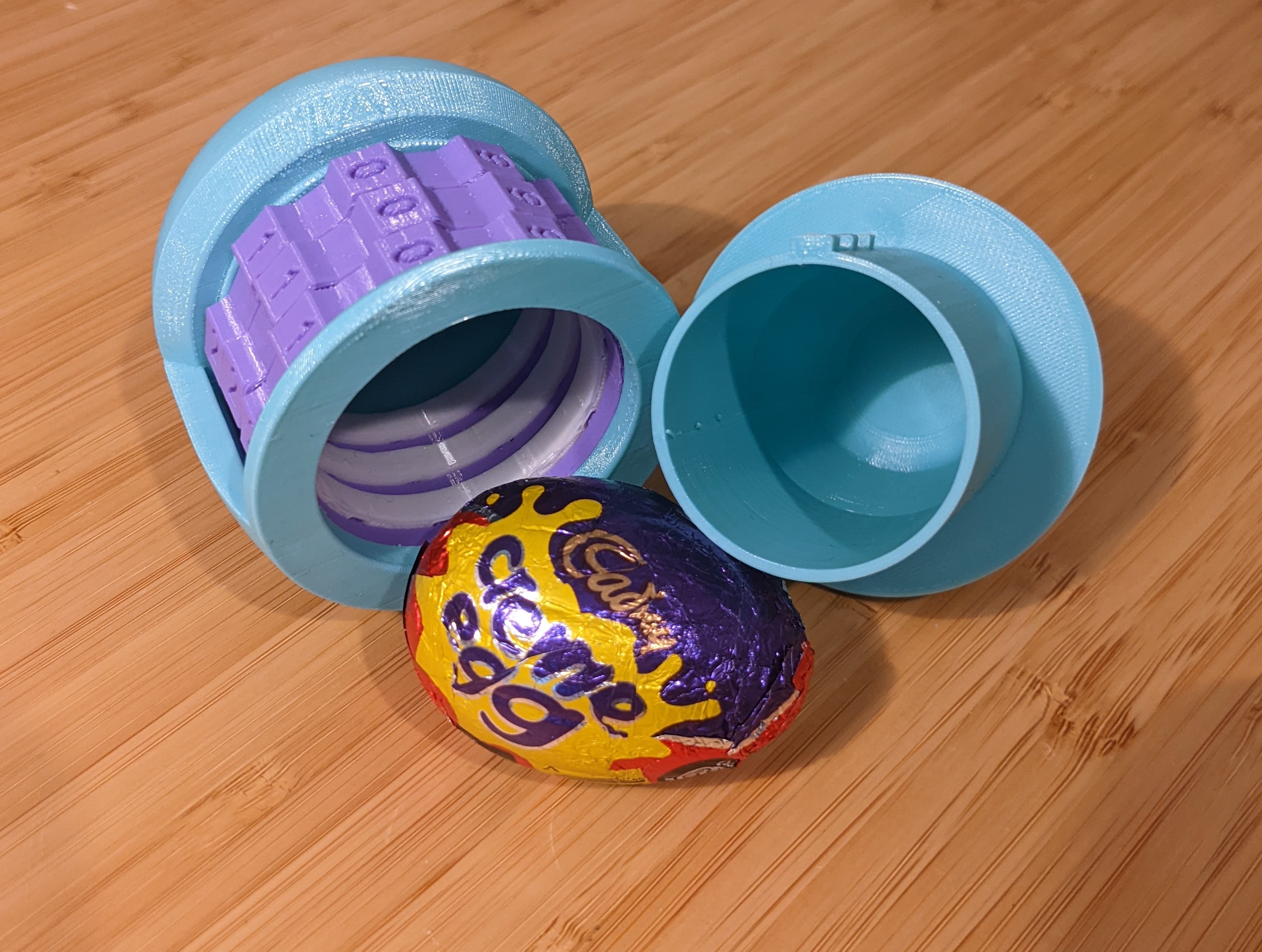 Creme Egg Lockbox - Easter Chocolate Protection