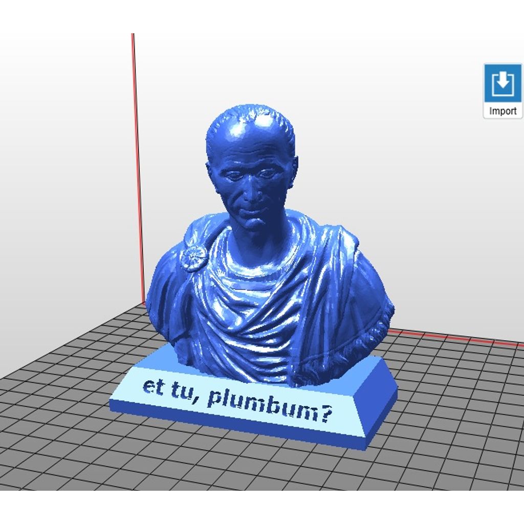 et tu, plumbum? - Julius Caesar Pencil Holder