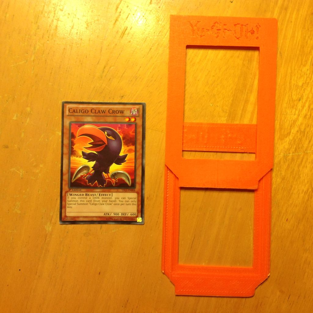 Yu-Gi-Oh Card Trophy/Stand - REMIX