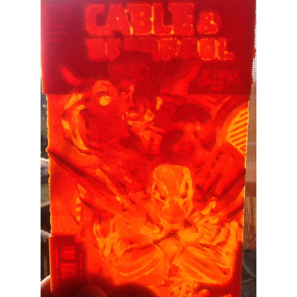 Comic Book Lithos - Cable & Deadpool, Fear Agent, Spider-man 2099