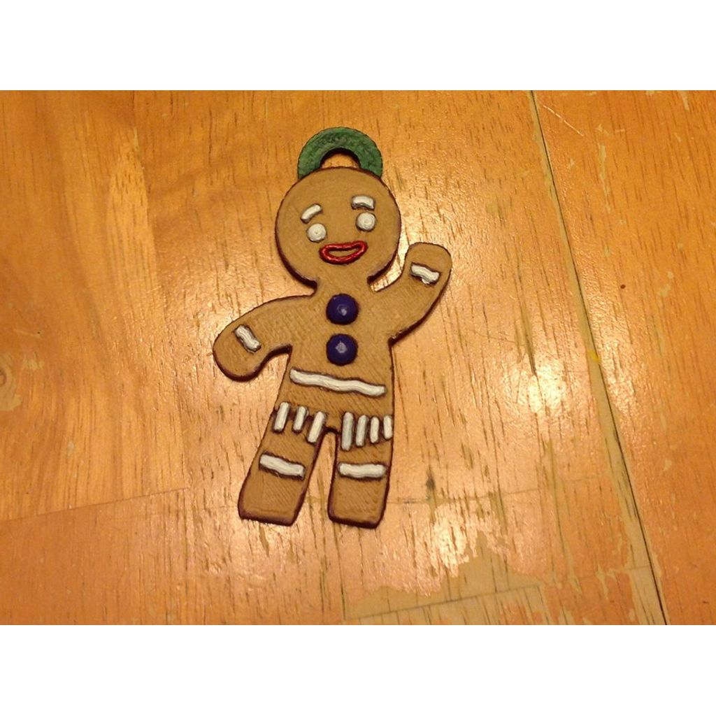 Gingerbread Man Ornament