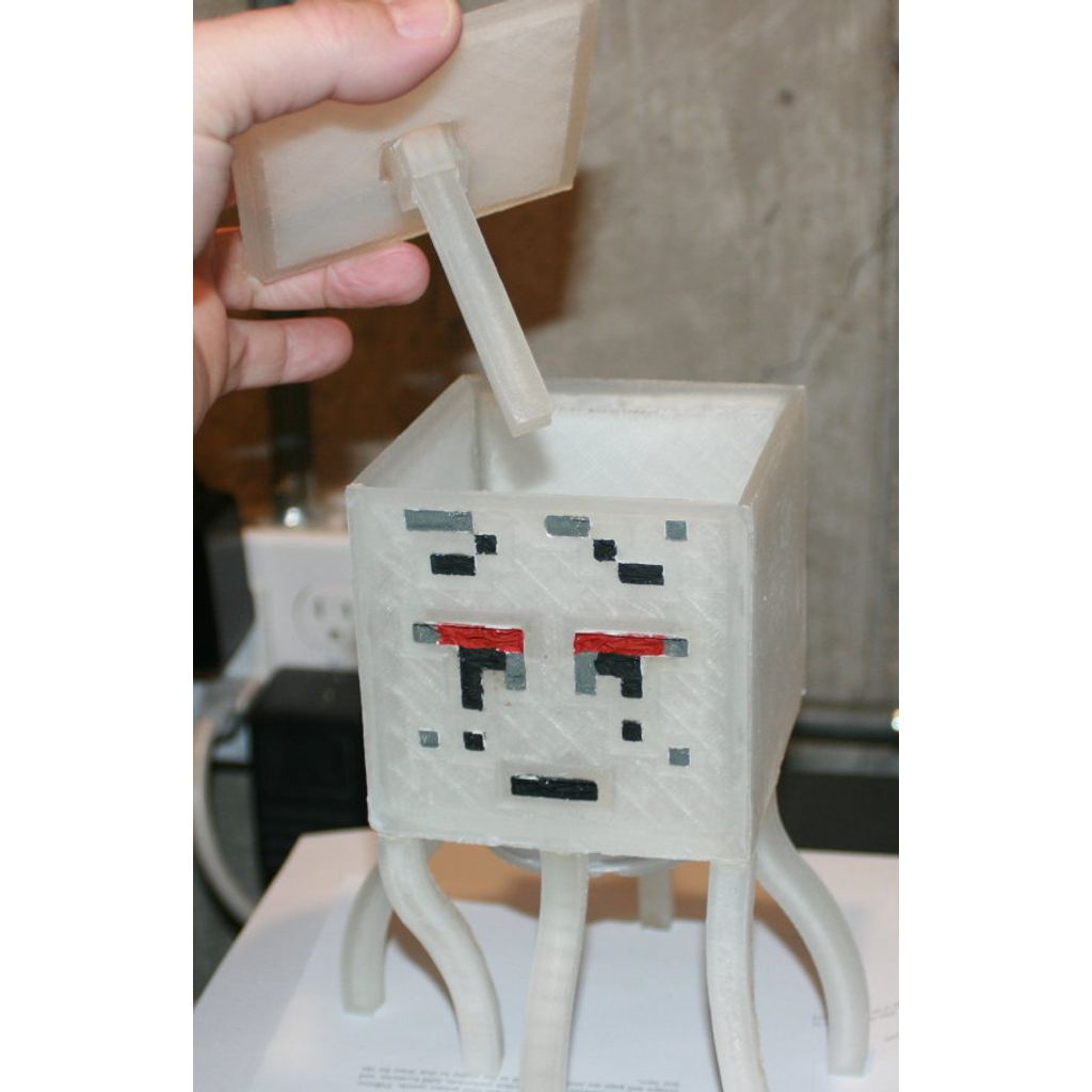 Miniatura 5 do modelo 3D MINECRAFT GHAST NIGHTLIGHT W/SWITCH