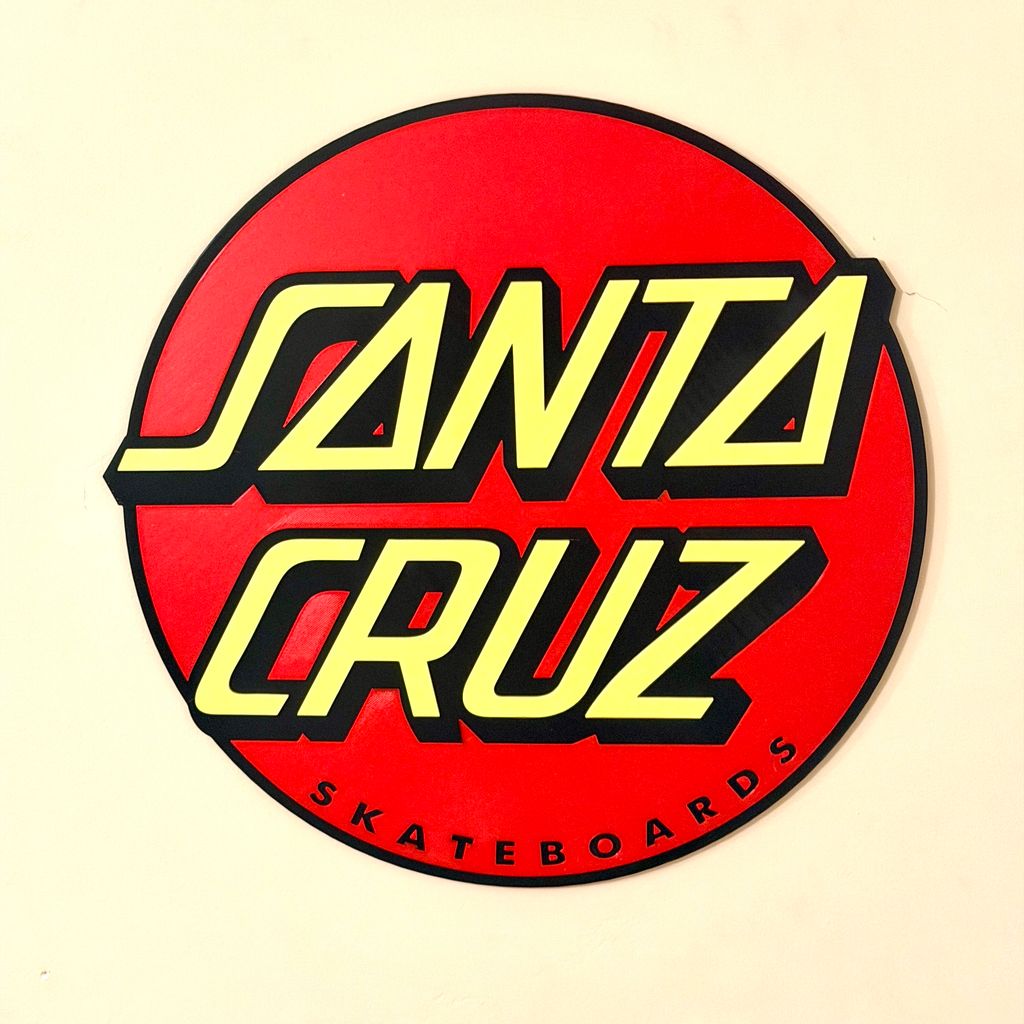 Santa Cruz Logo (Wall Art)