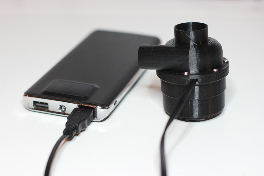 Portable mini usb air compressor (for inflatable bed)